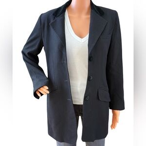 Casual Corner Navy Women's Pea Coat